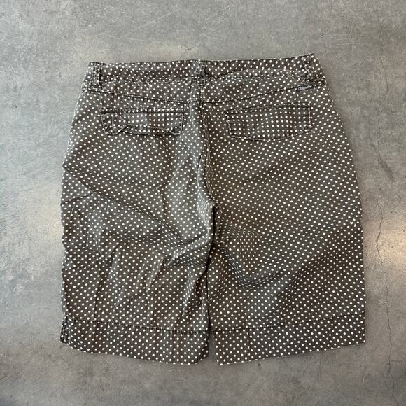 Vintage Y2K Girly Unionbay Pink Polka Dot Bermuda Shorts 32 100% Cotton - Picture 2 of 6